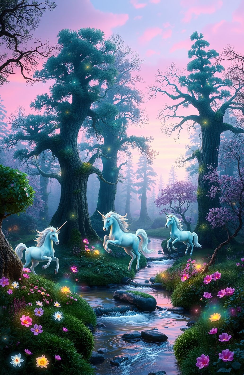 Unicorns Background