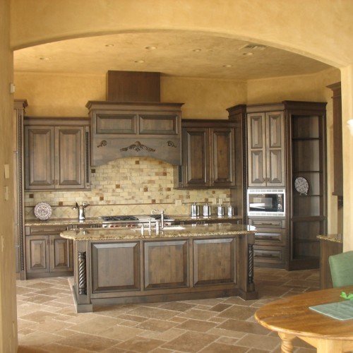 Tuscan Style Kitchen Decor Wallpaper Designs For