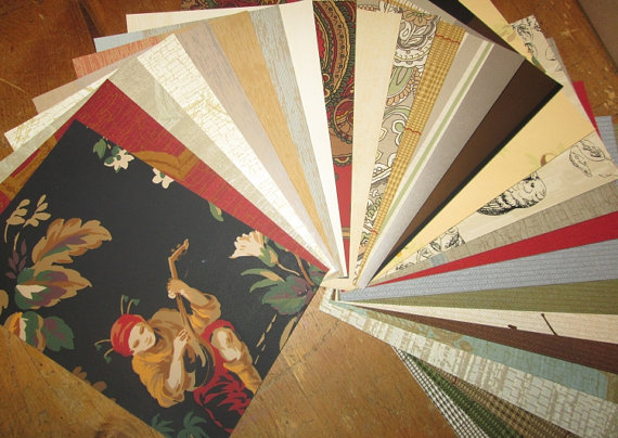 100 Plus Sheets of High End Wallpaper Samples For by Jenzart