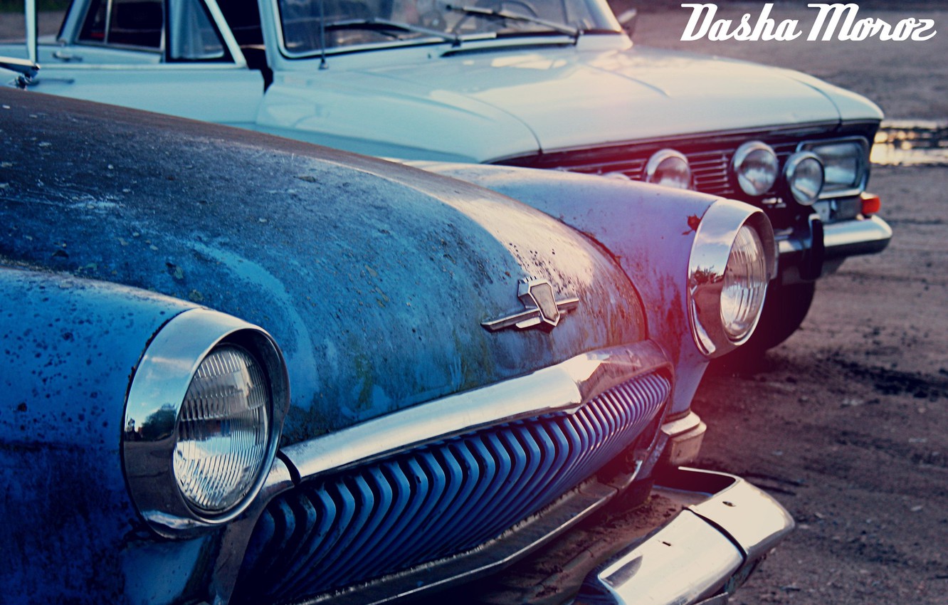 Wallpaper Retro Background Ussr Gas Classic Cars