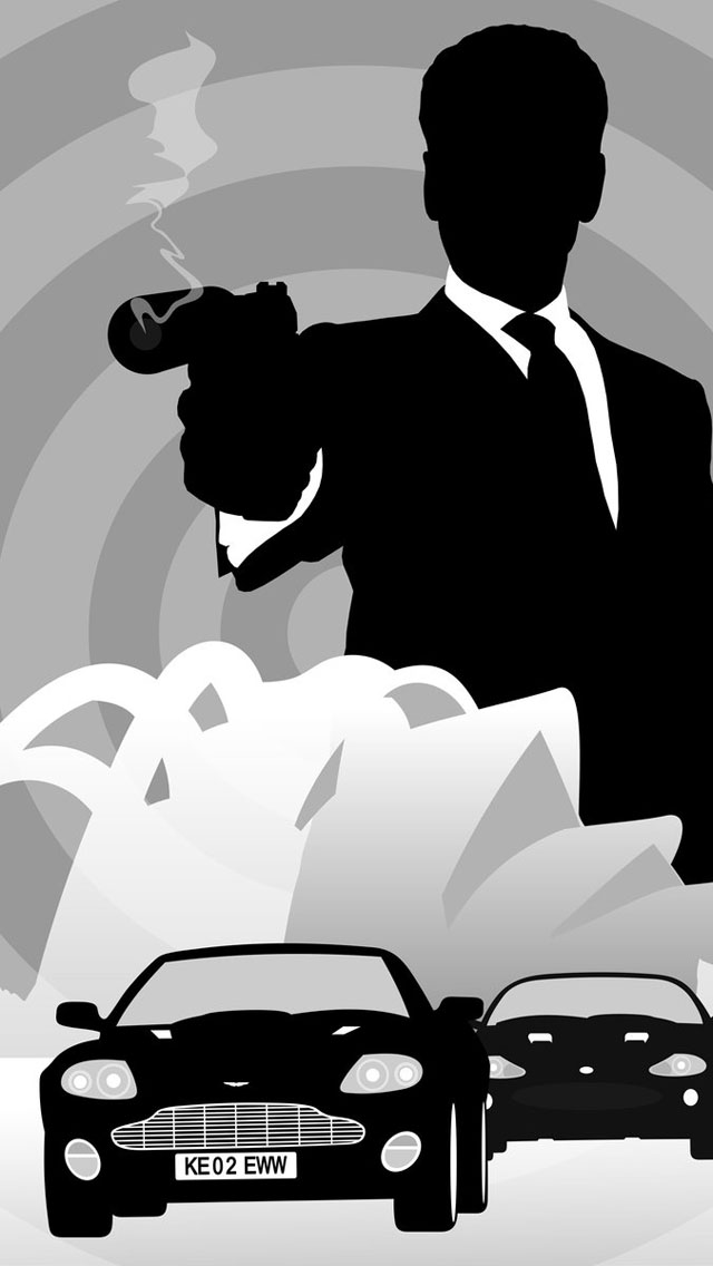 James Bond iPhone Wallpaper