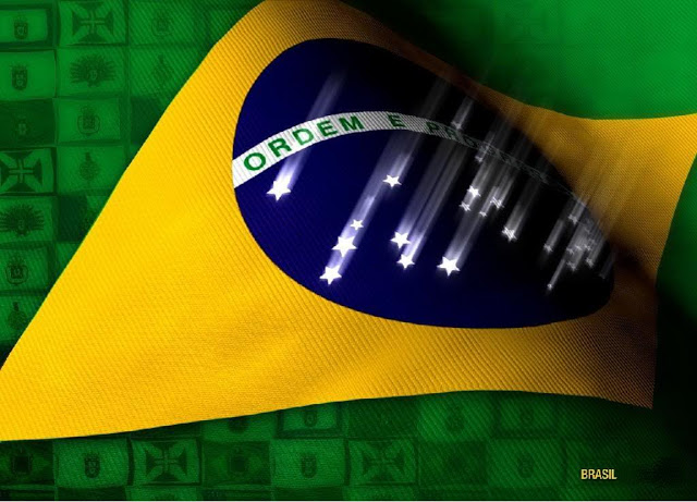 Lindas Mensagens Evangelicas Wallpaper Bandeira Do Brasil