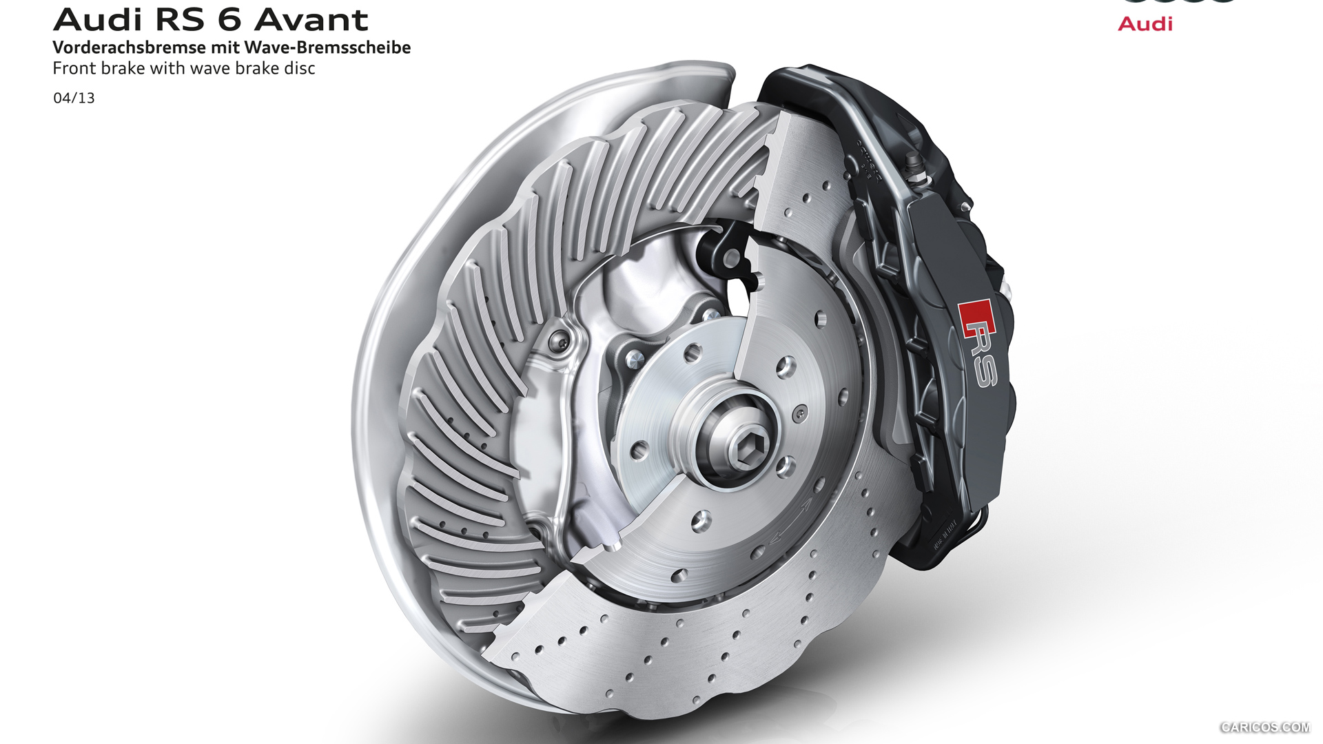 Audi Rs6 Avant Front Brake With Wave Disc HD
