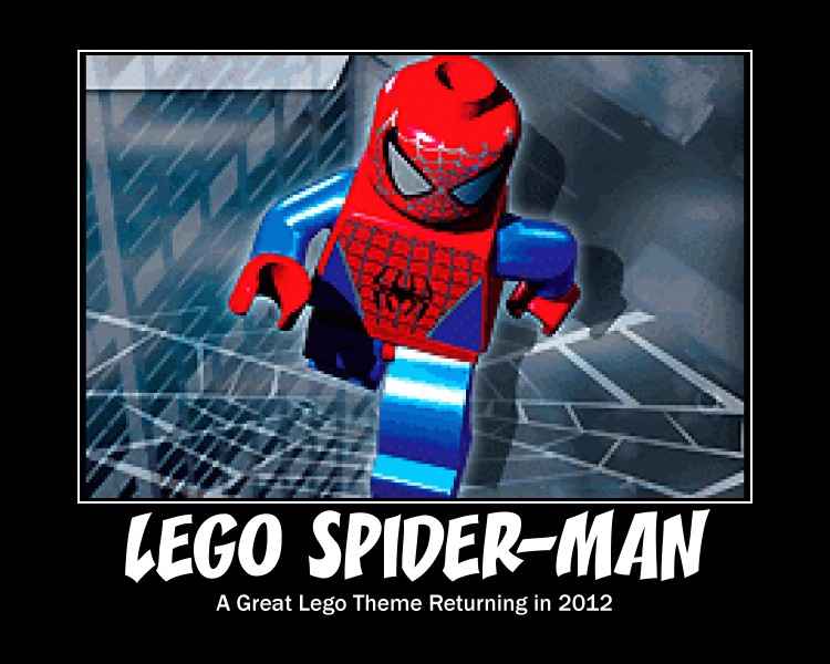 Lego Spiderman Wallpaper Lego spider man poster by
