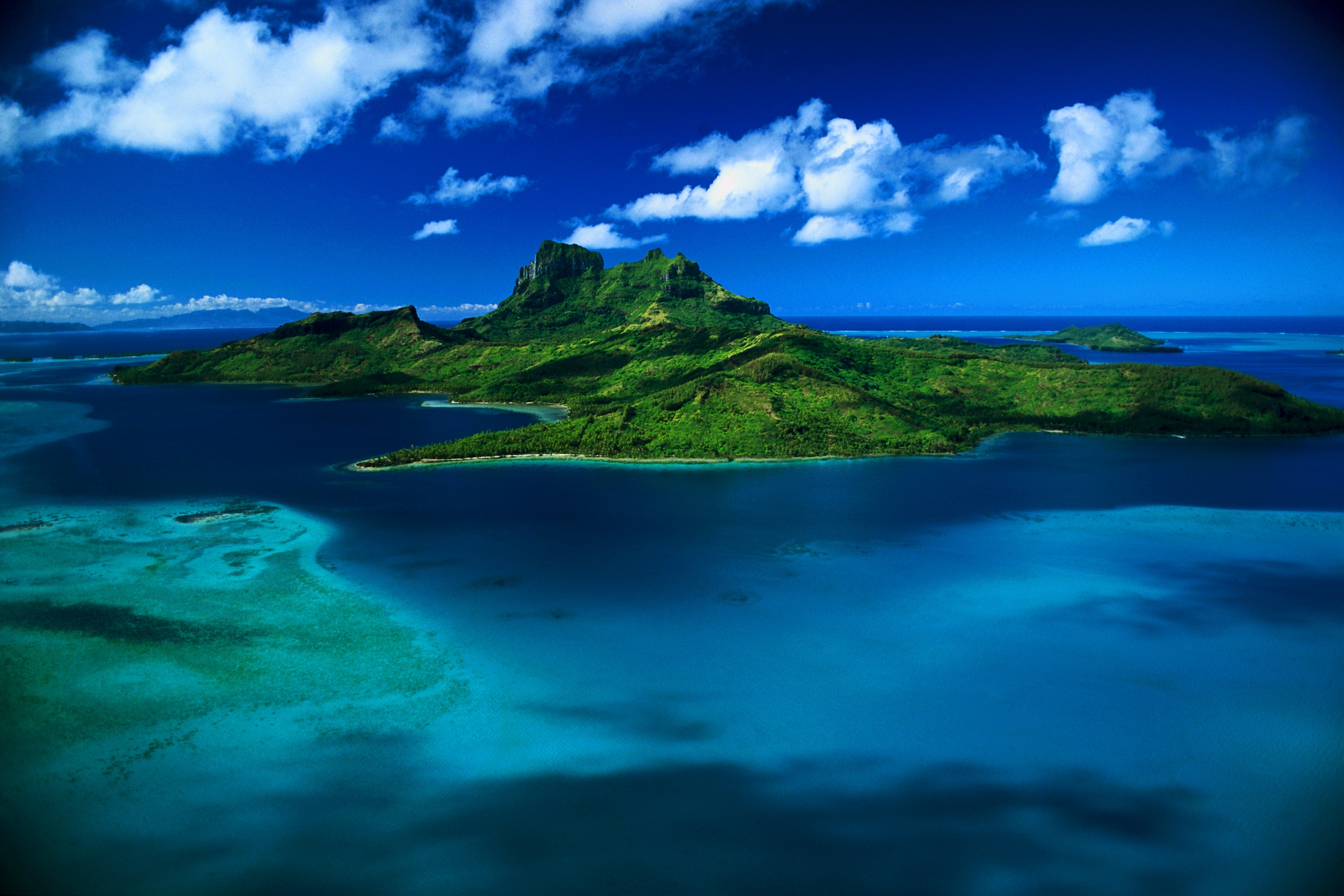  islands seascapes skyscapes bora bora 420 High Resolution WallpaperHi
