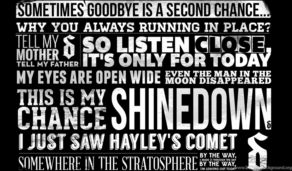Shinedown Quotes Desktop Background