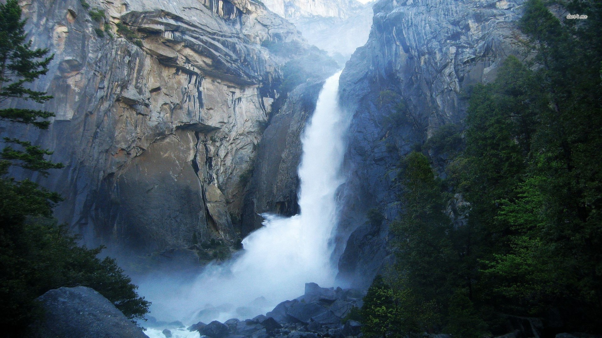 Yosemite Falls Wallpaper Nature