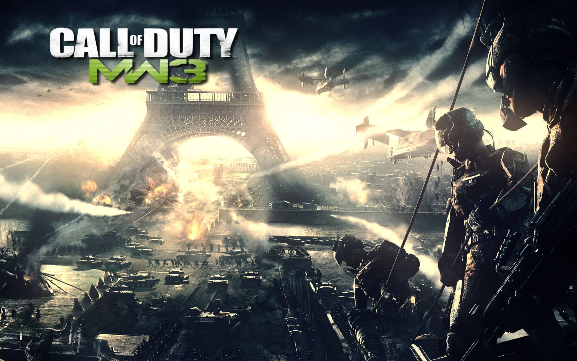 Modern Warfare 3 Paris Wallpaper   Call Of Duty Wallpaper