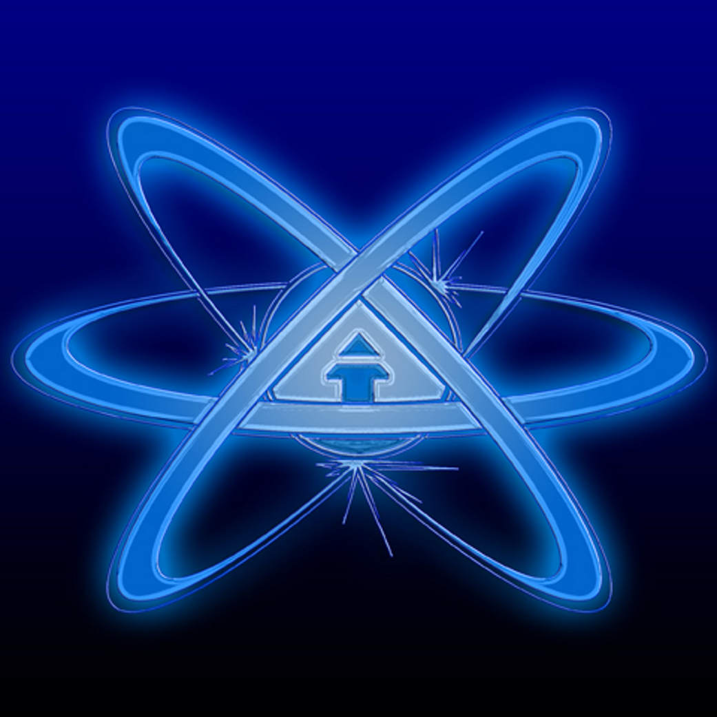 atheist atom wallpaper