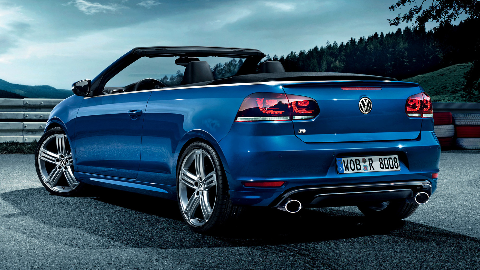 Volkswagen Golf R Cabriolet 2013 Wallpapers and HD Images 1920x1080