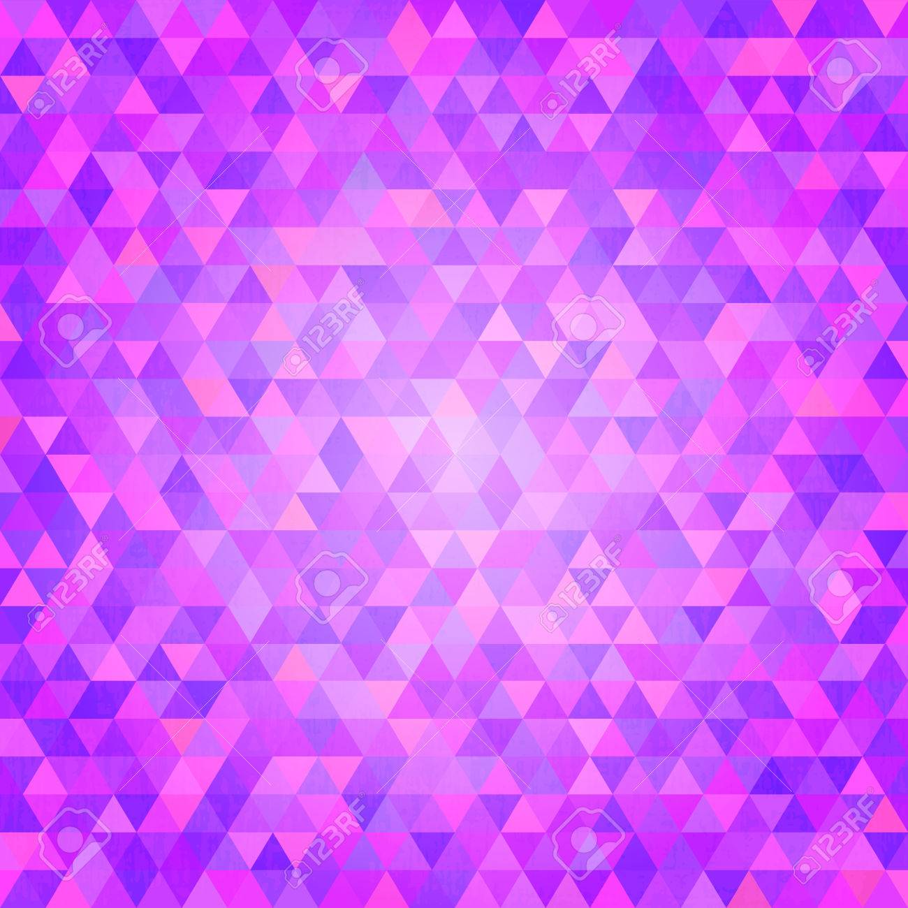 Abstract Minimalistic Background With Purple Triangles Geometric