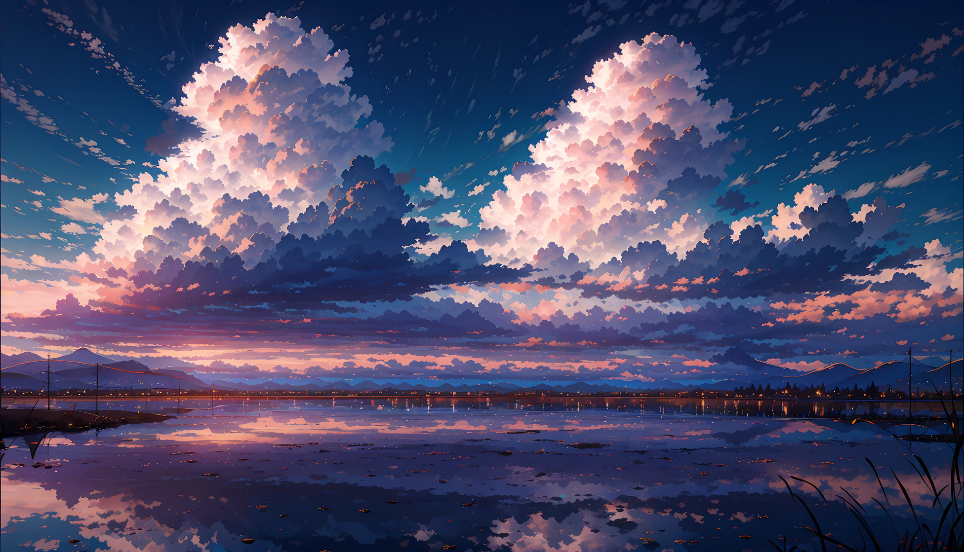 Anime Landscape HD Wallpaper by Abyss