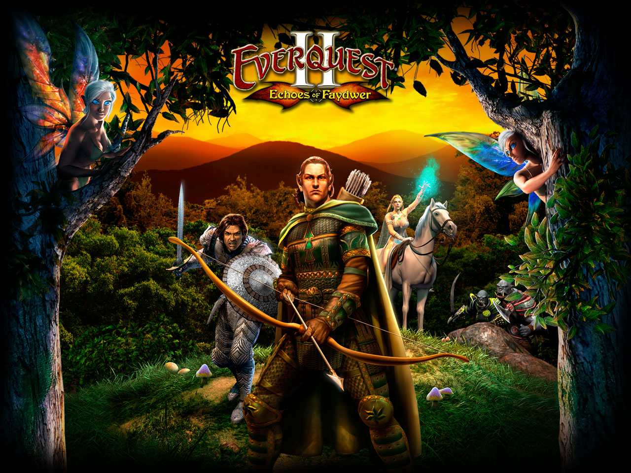 Everquest Ii Echoes Of Faydwer Wallpaper Epic Adventure
