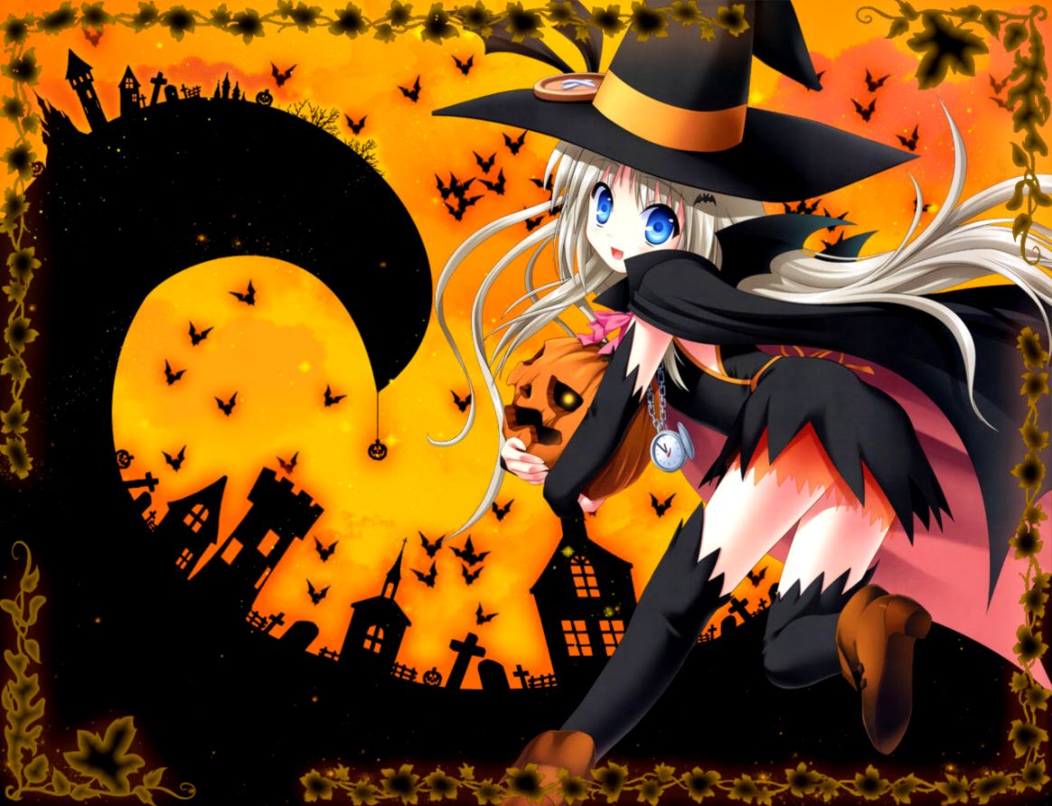 Halloween Anime Girl HD Wallpaper Epic