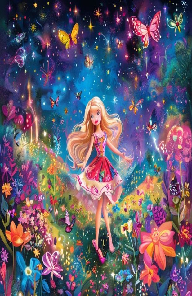 Cute Barbie Doll Wallpaper