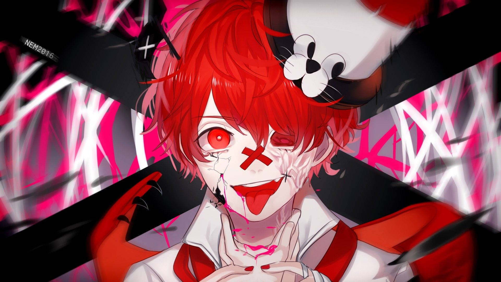 Crazy Anime Boy Wallpaper