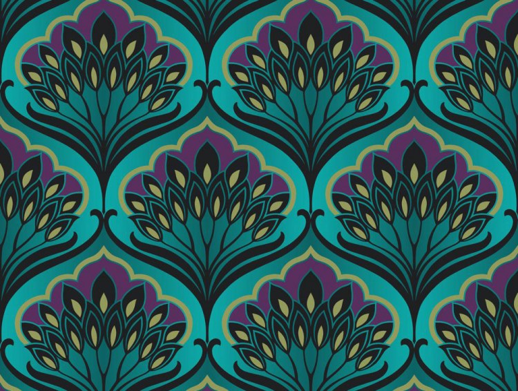Peacock Wallpaper Pattern Designer