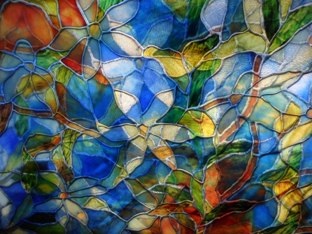 Mosaic Glass Window By Ruukuxp