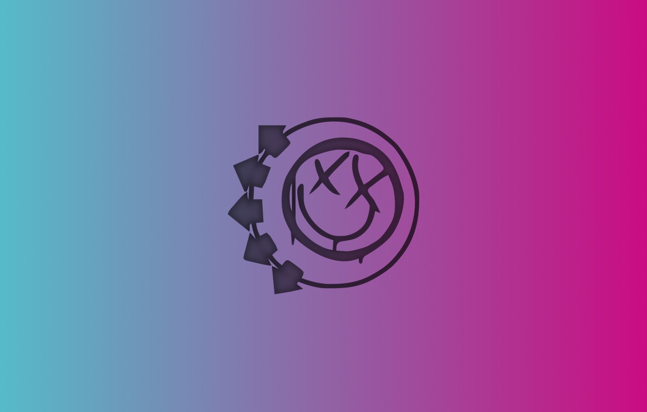 Wallpaper Pink Blue Minimalism Blink Image For Desktop