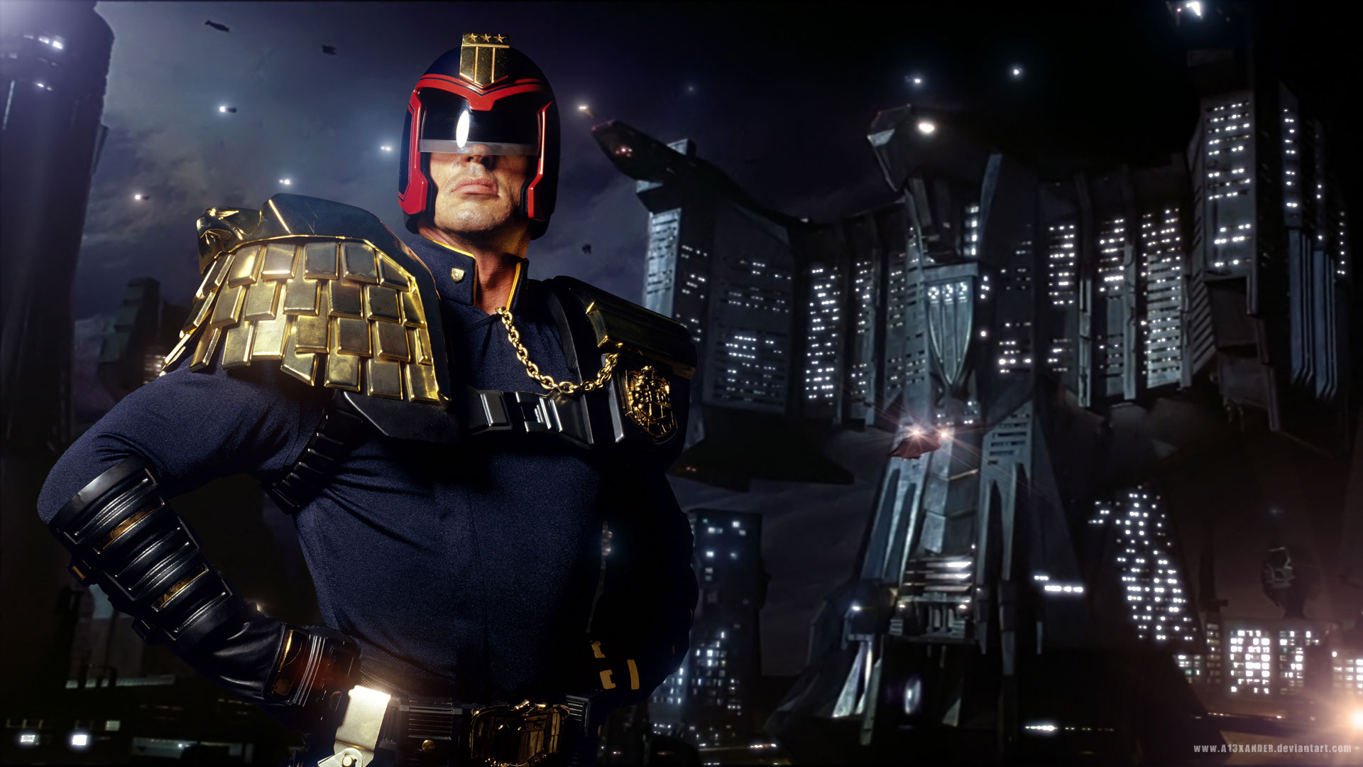 Wallpaper Judge Dredd