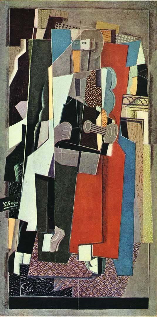 The Musician Georges Braque Wallpaper Image