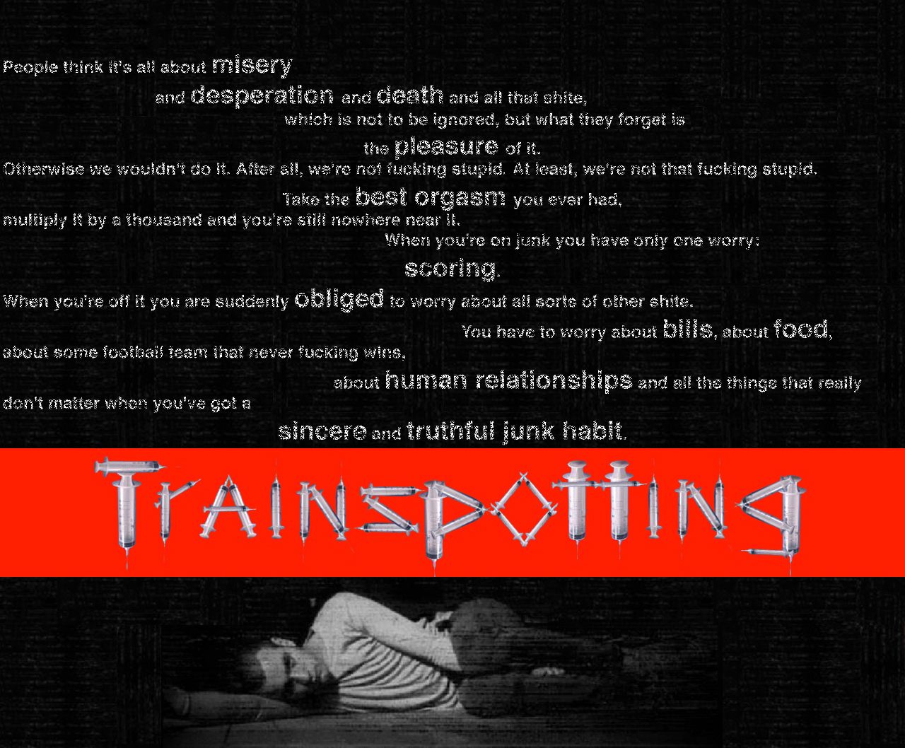 Trainspotting Wallpaper Style Favor Photos Pictures And