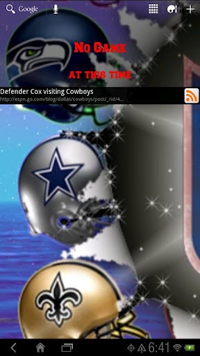 Bigger Dallas Cowboys Live Wallpaper For Android Screenshot