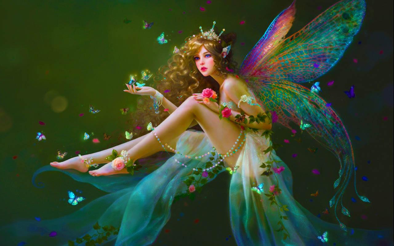 Beautiful Fairies Wallpaper Sf