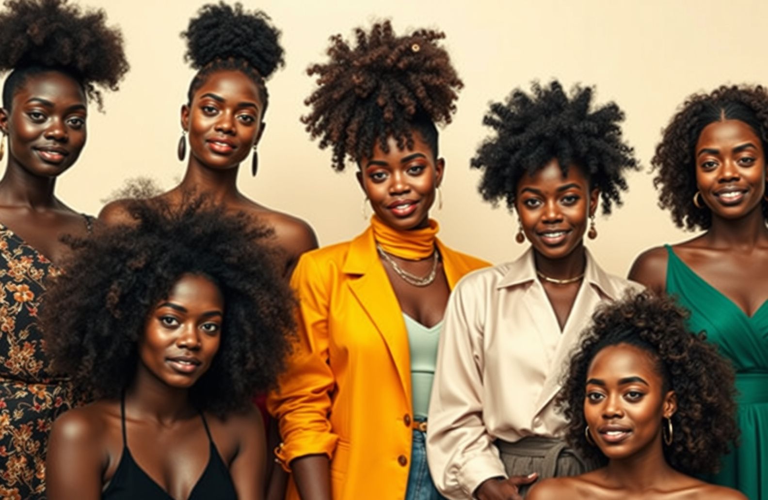 Beautiful Black Women Wallpaper