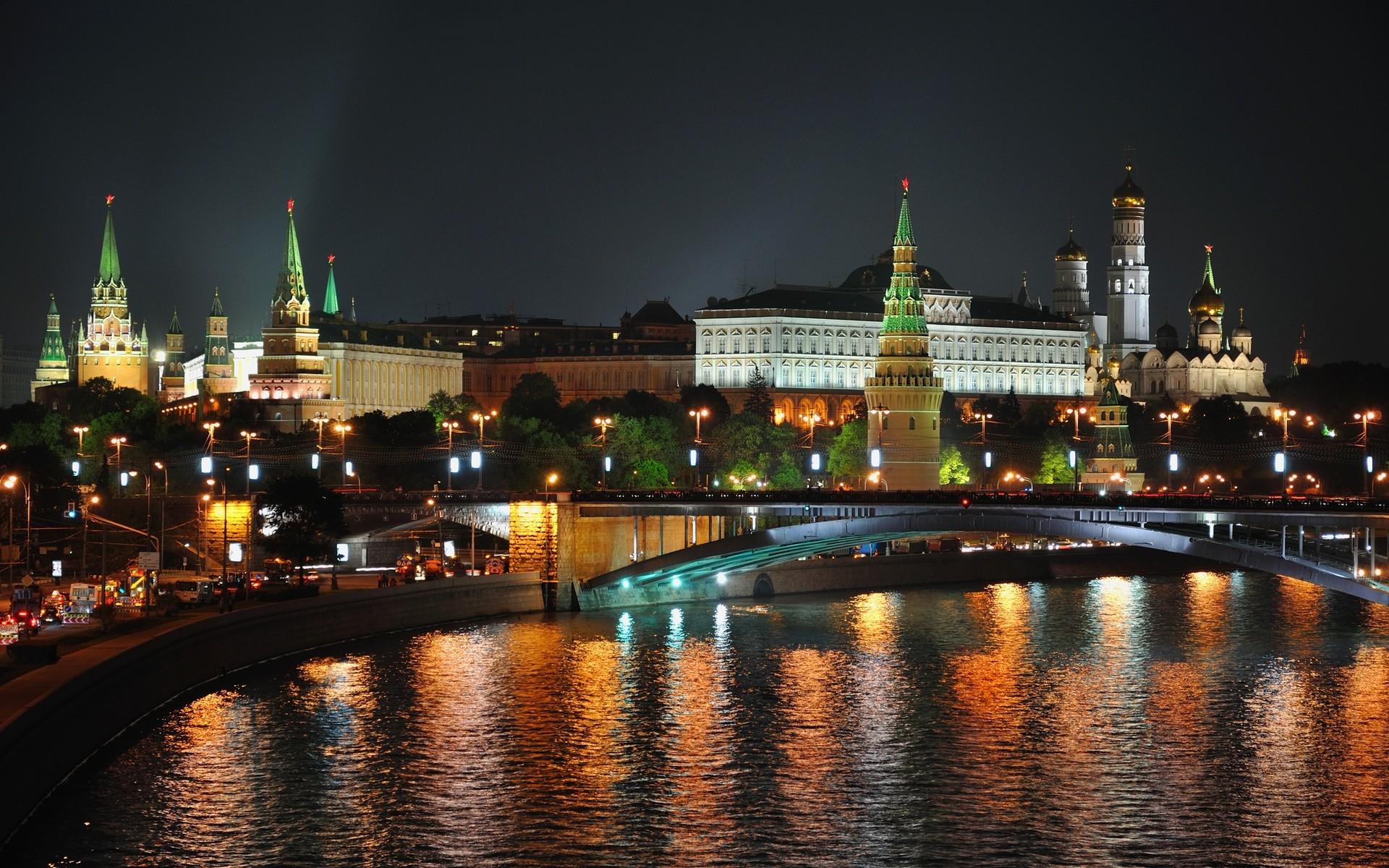 Moscow Night Wallpaper