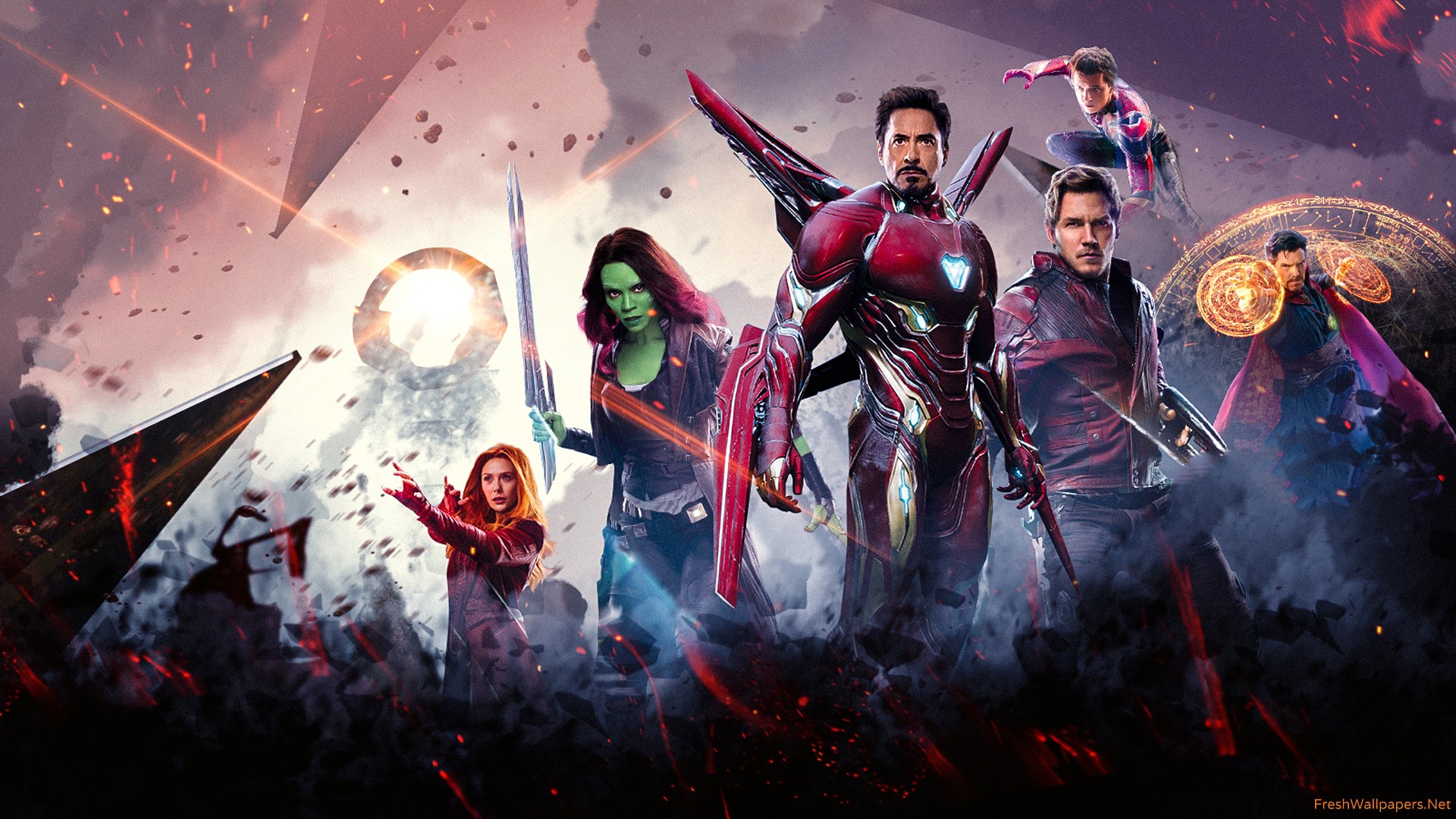 Avengers Infinity War Poster Wallpaper Freshwallpaper