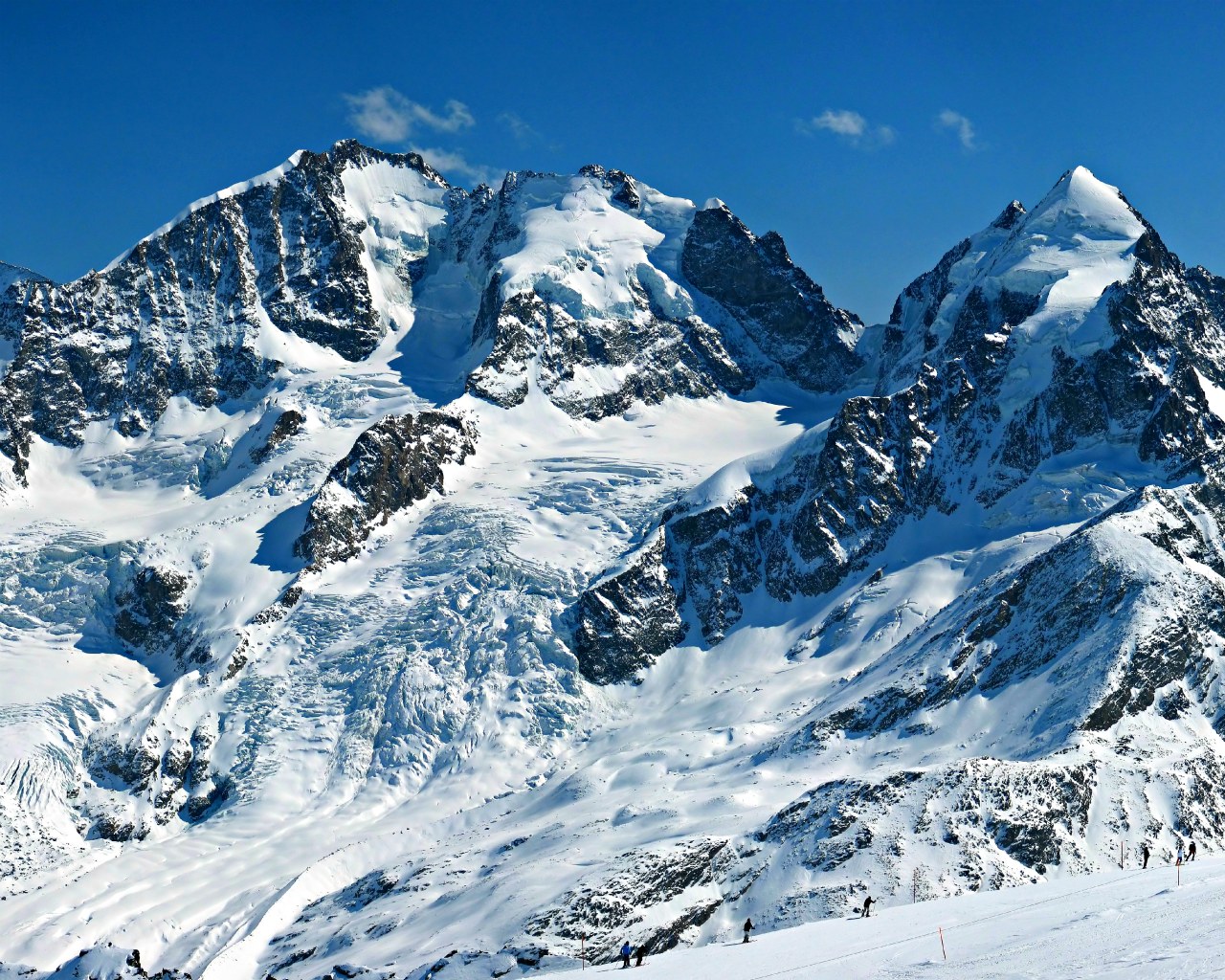 Swiss Alps Glacier Wallpaper HD Desktop Mobile Tablet