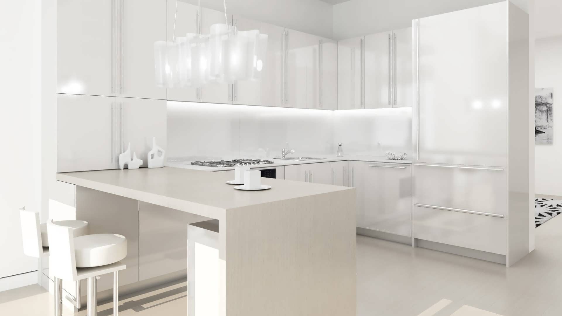 Most Beautiful Kitchen Wallpaper