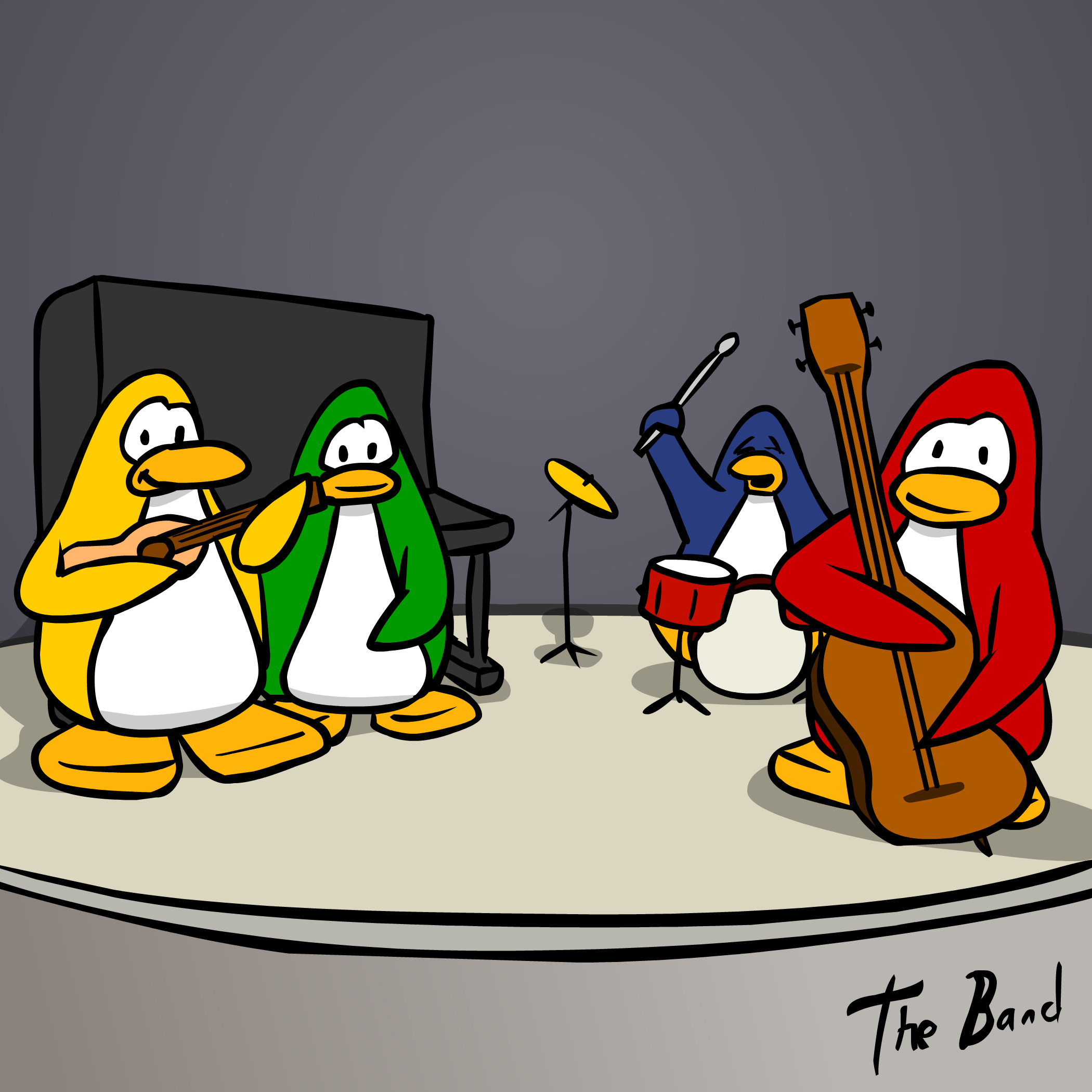 Band Background Club Penguin Rewritten Wiki Fandom