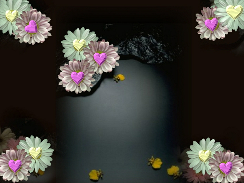 Funny Hearts Heart 3d Flowers And Cg Wallpaper