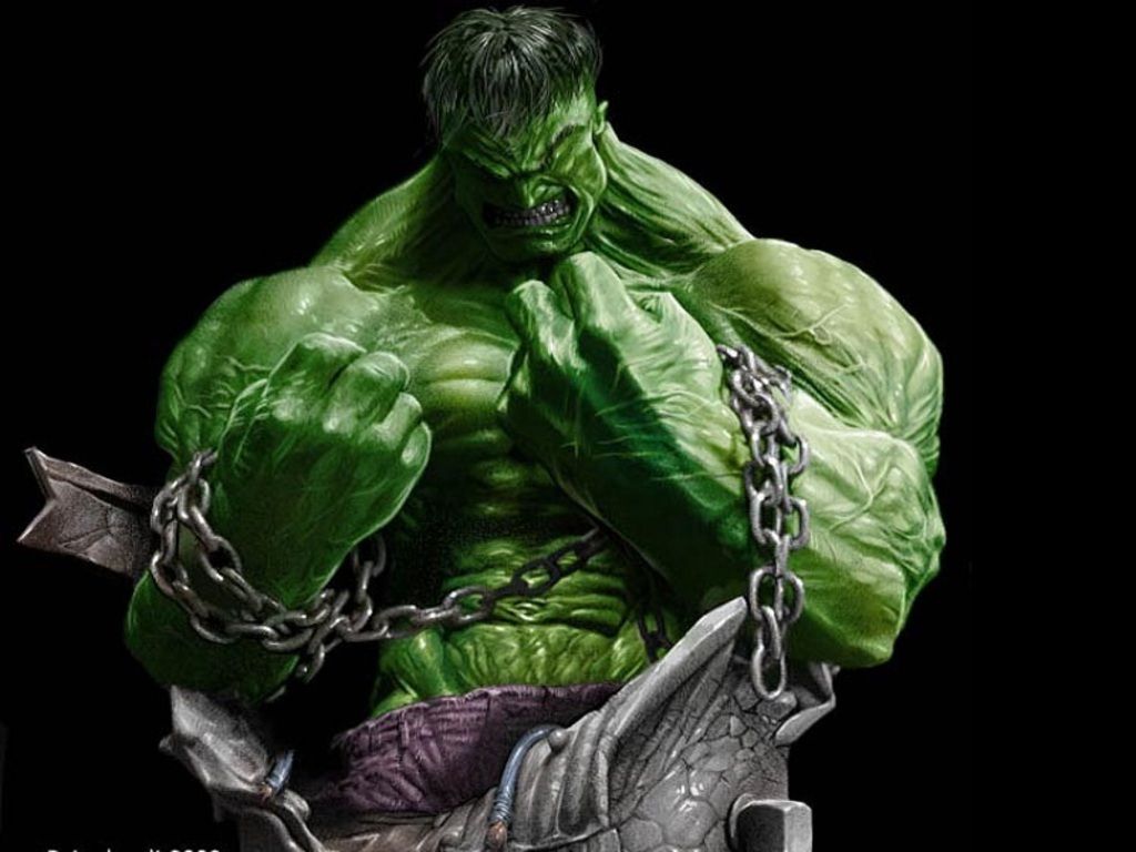 Randall Mcvey On Heroes And Villains Hulk Art Tv