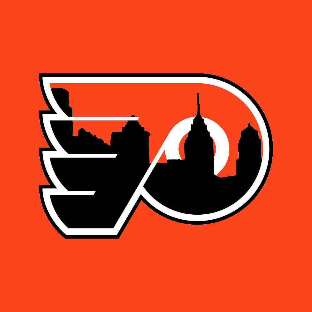 Flyers Logo With Skyline