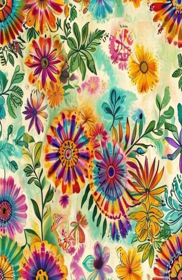 Vintage Hippie Aesthetic Wallpaper