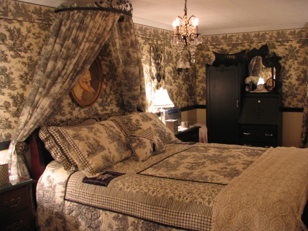 French Country Bedroom Side Of Black Ivory Waverly
