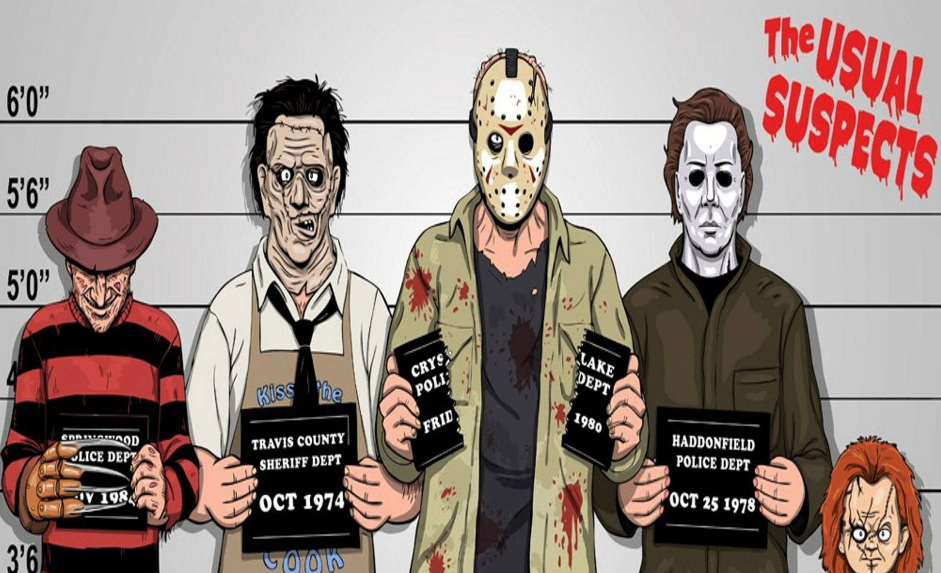 Leatherface Vs Michael Myers Wallpaper