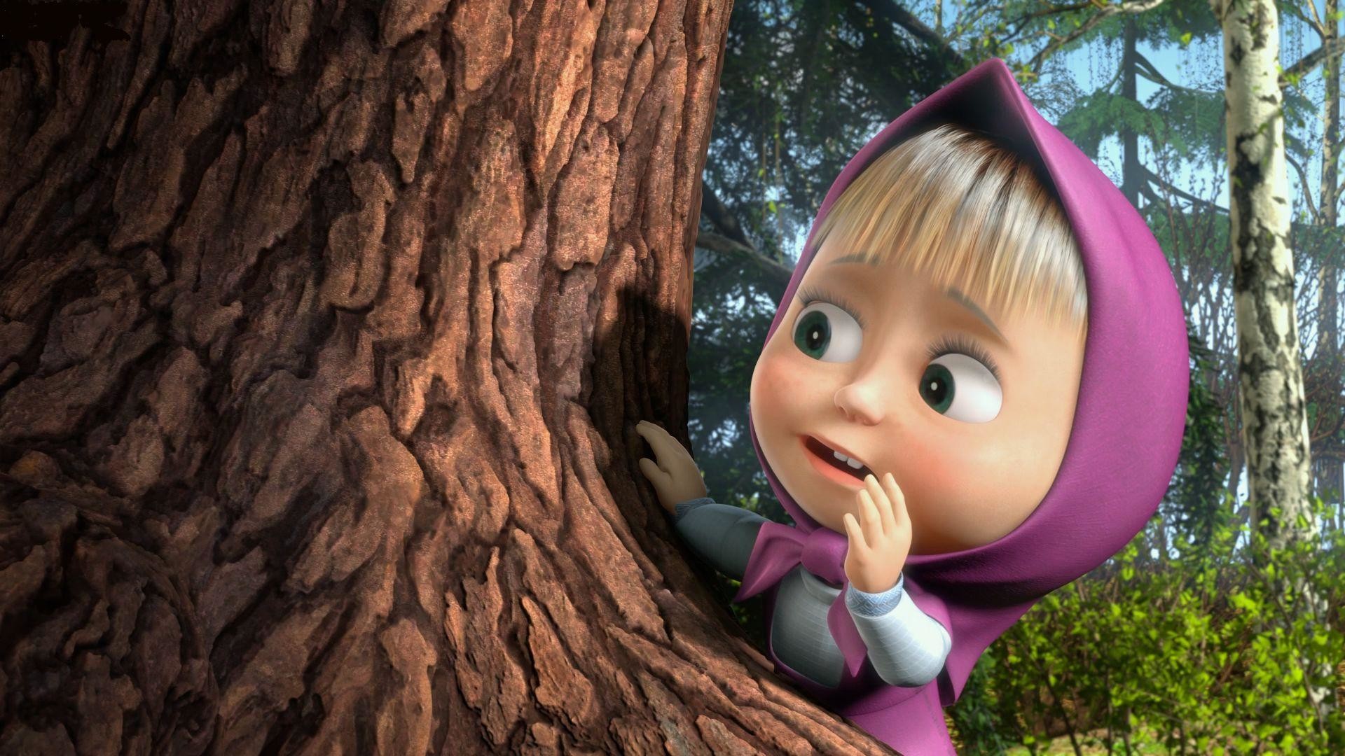 Masha And The Bear Wallpaper