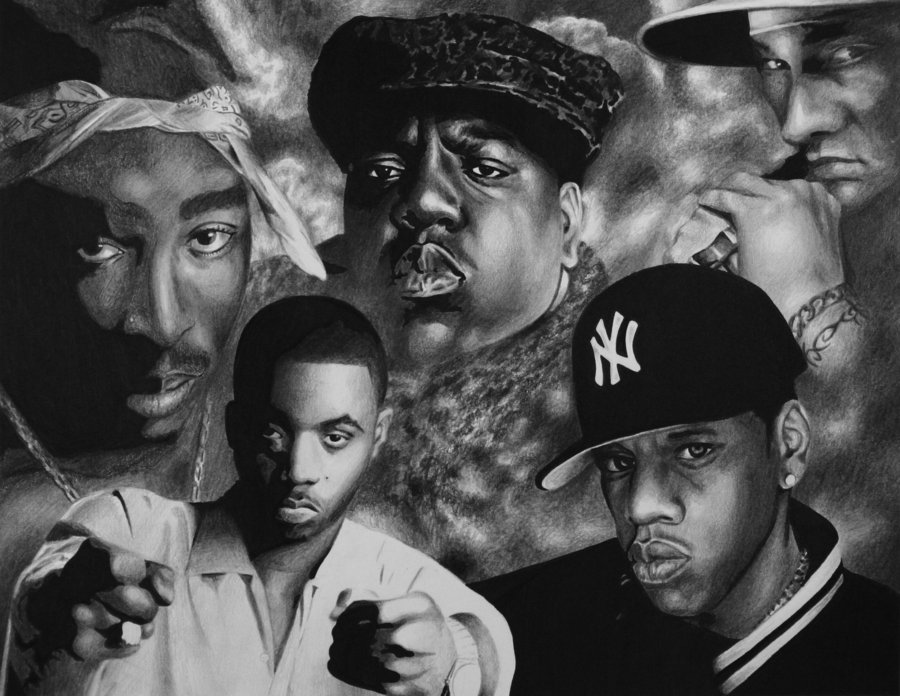 Greatest Rappers Of All Time Wallpaper By