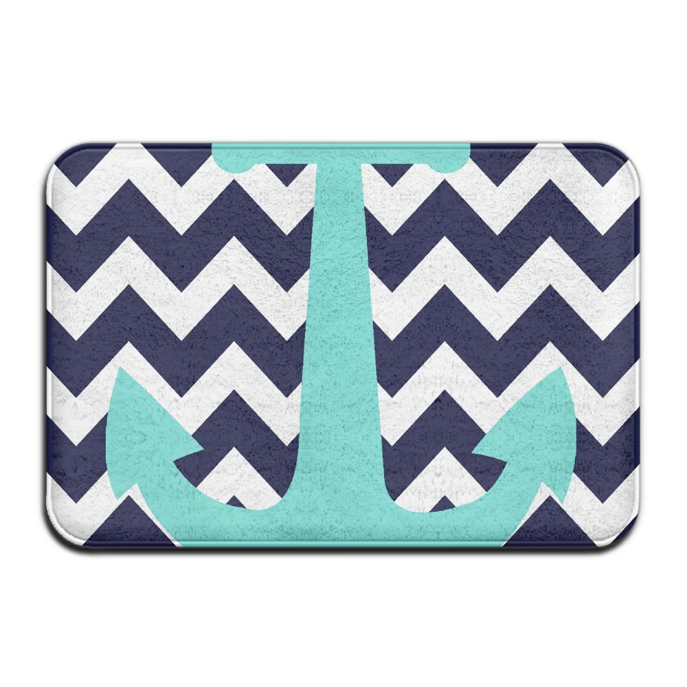 Amazon A Green Anchor In Striped Background Custom Durable