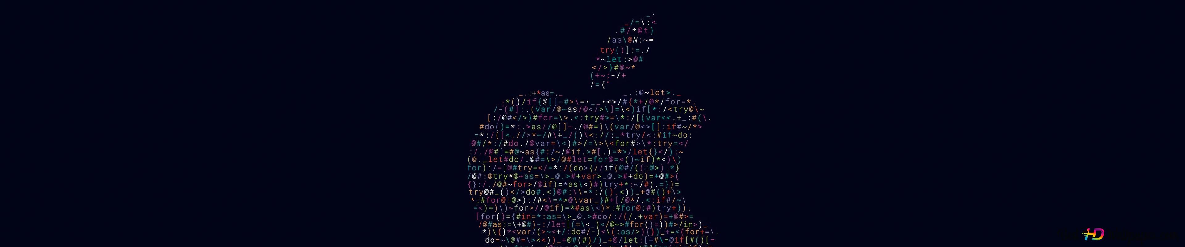 Apple Programming Code Logo 4k Wallpaper
