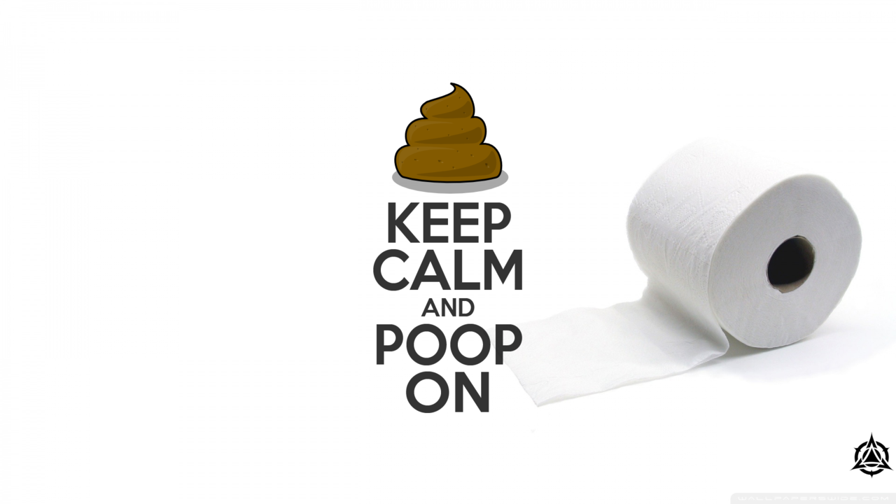 Myth Wallpaper Keep Calm And Poop On By MytHDeathwish