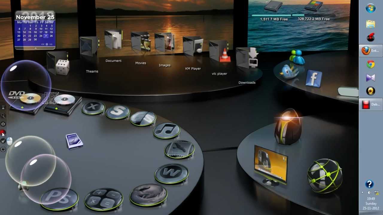 3d themes free download for windows 7