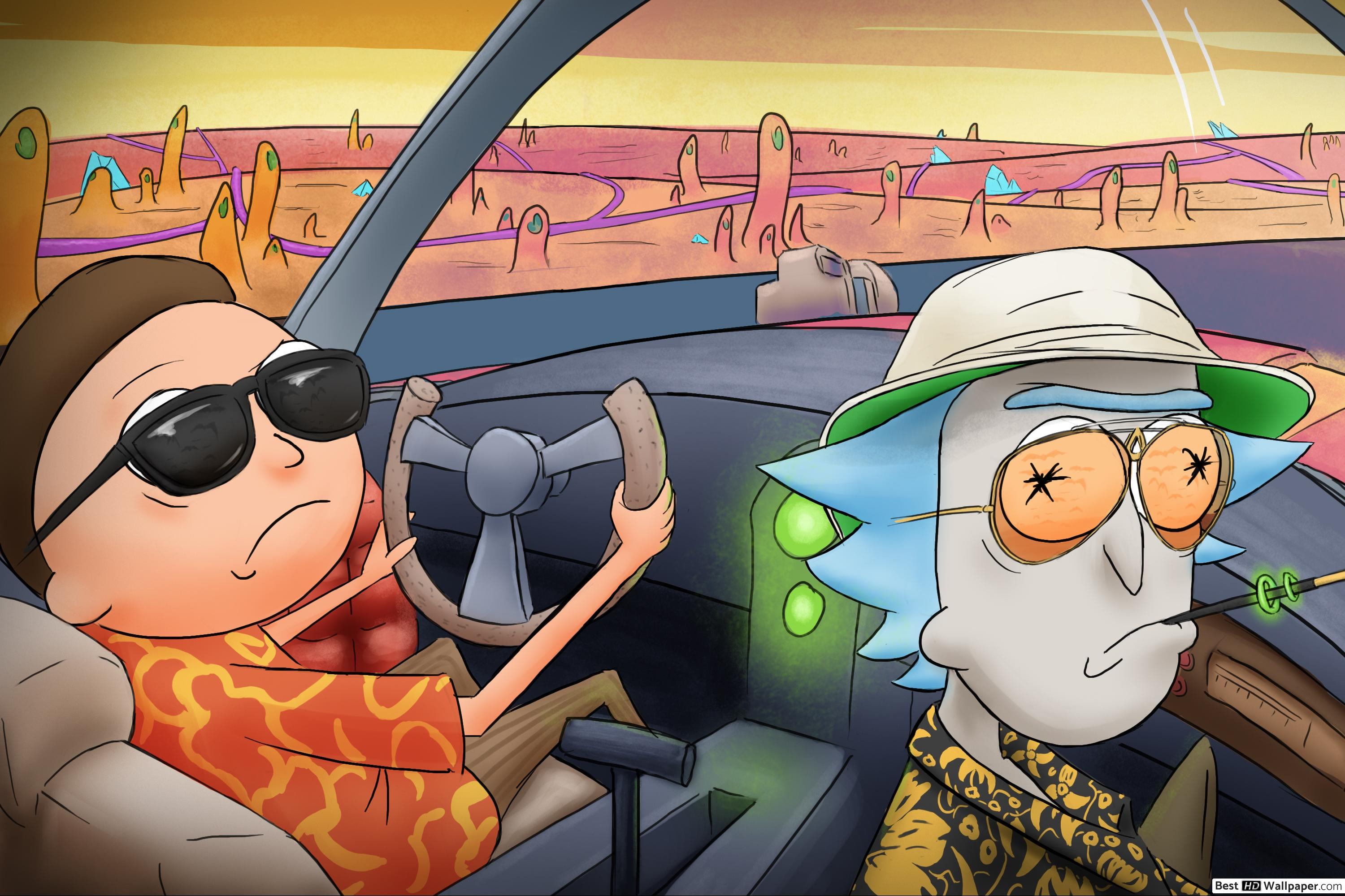 4k Rick And Morty Wallpaper