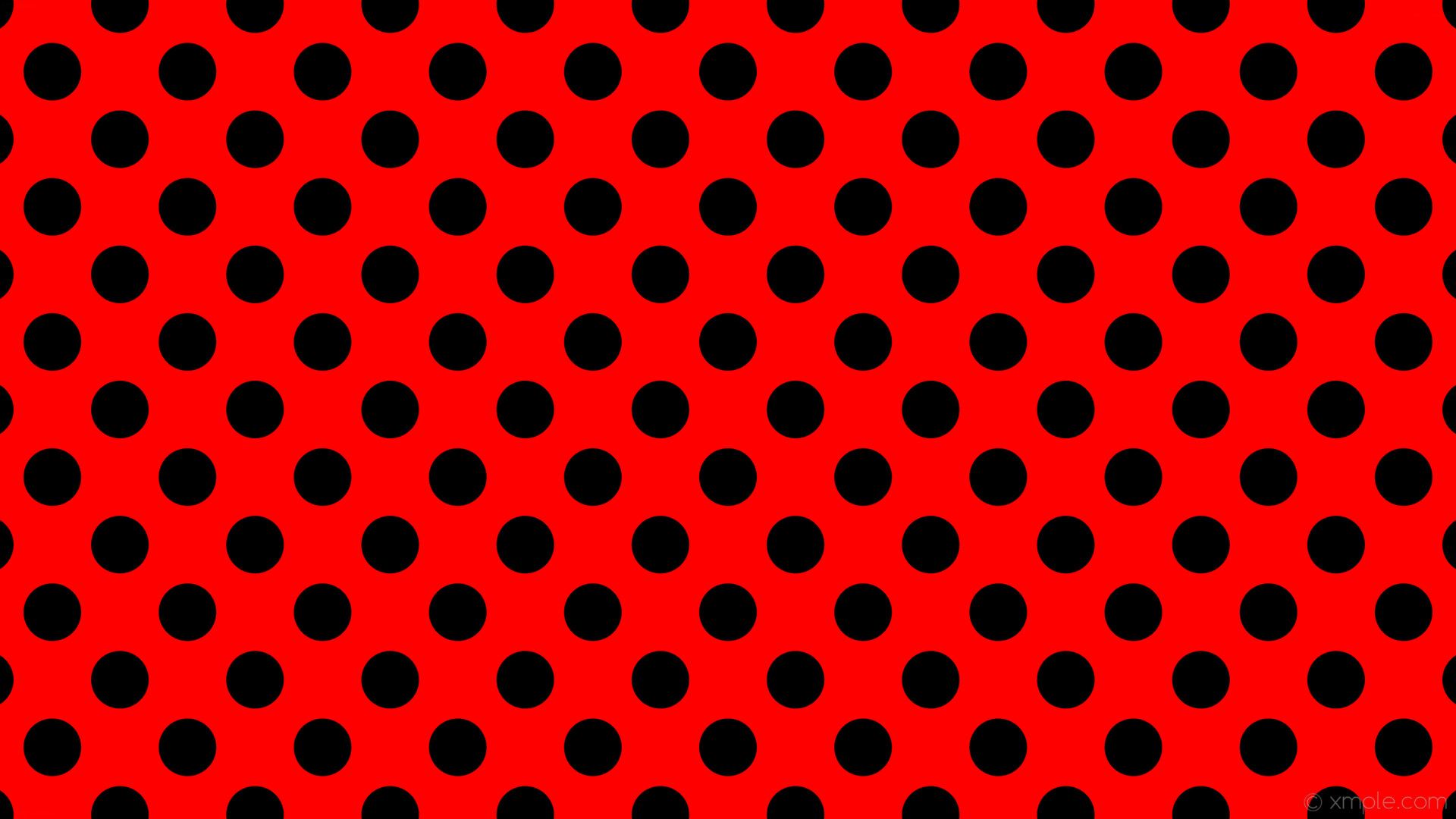 Black And Red Dot Wallpaper Top