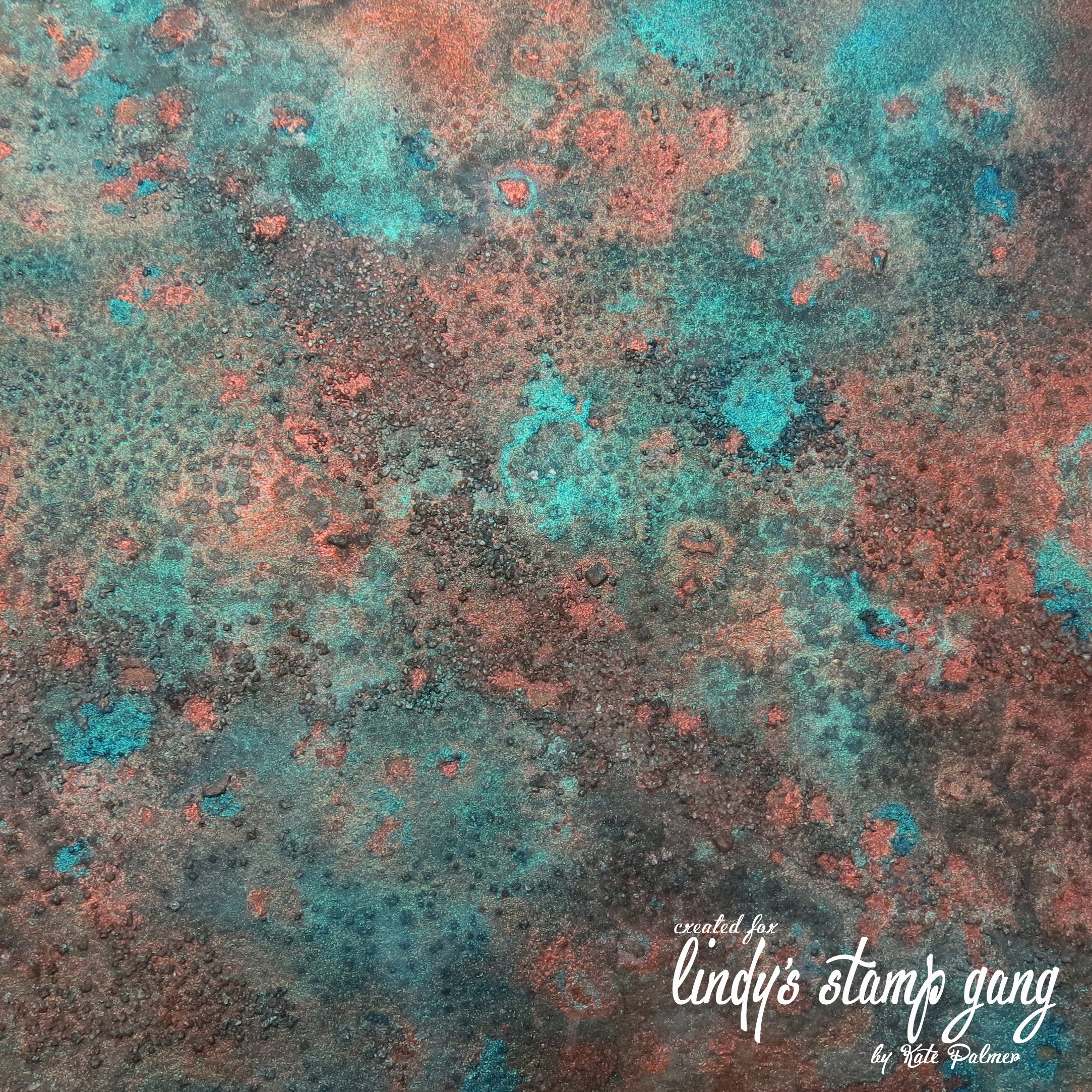 Faux Verdigris Or Patina Background Lindy S Stamp Gang