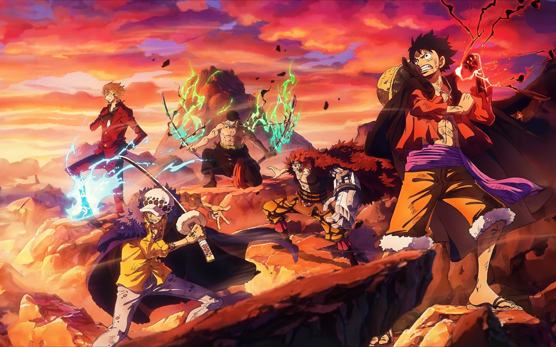 One Piece Wallpaper 4k Character Art Monkey D